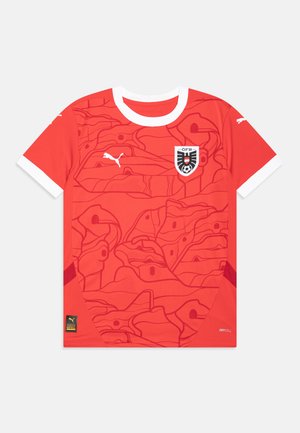 AUSTRIA ÖFB HOME REPLICA JR UNISEX - Voetbalshirt - red chili pepper