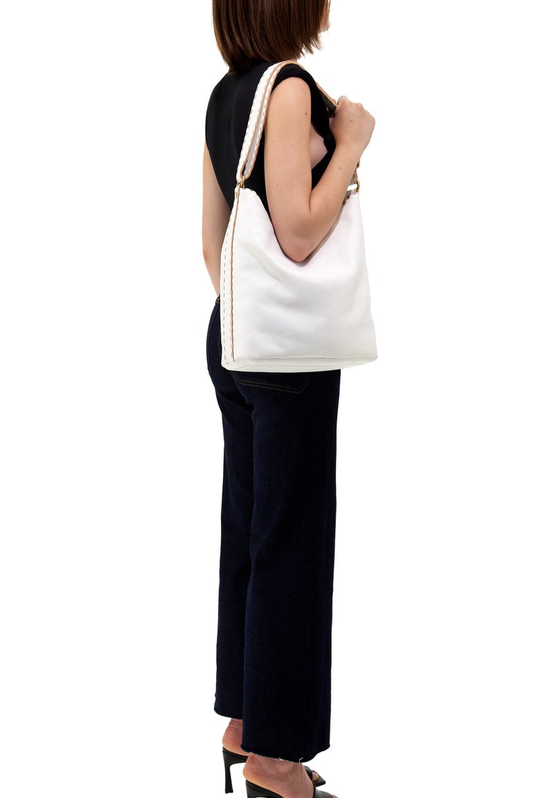 Campomaggi FUTURA - Borsa a mano - bianco