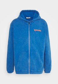 Les Benjamins Felpa con zip - blue