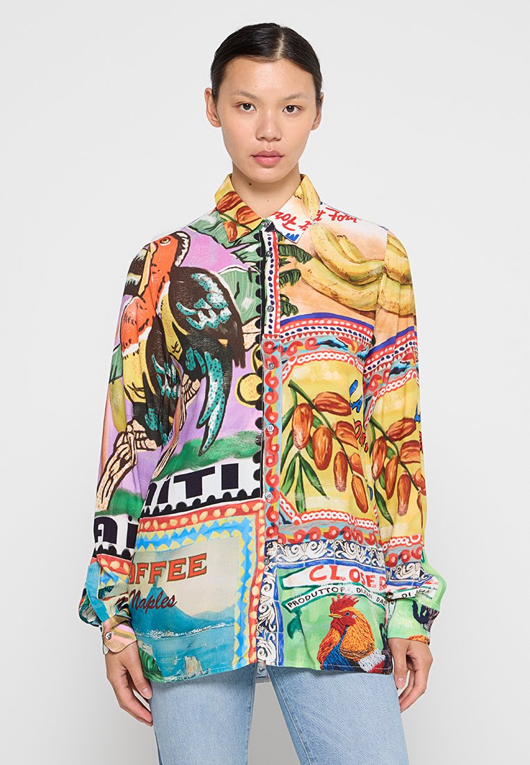 Desigual Overhemdblouse meerkleurig