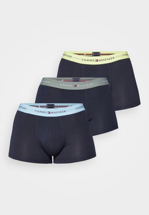 SIGNATURE 3 PACK - Boxers - stonewash green/faded lime/col blue