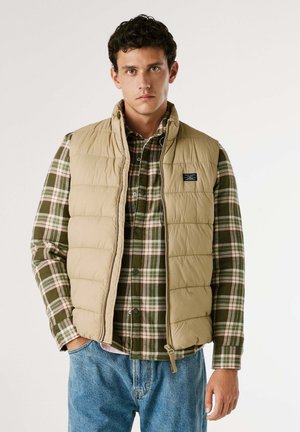 PUFFER - Bodywarmer - stone beige