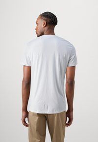 AllSaints TONIC V-NECK - Jednoduché tričko - optic white
