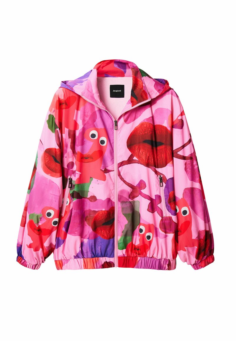 Desigual Lichte jas rood Desigual Lichte jas rood