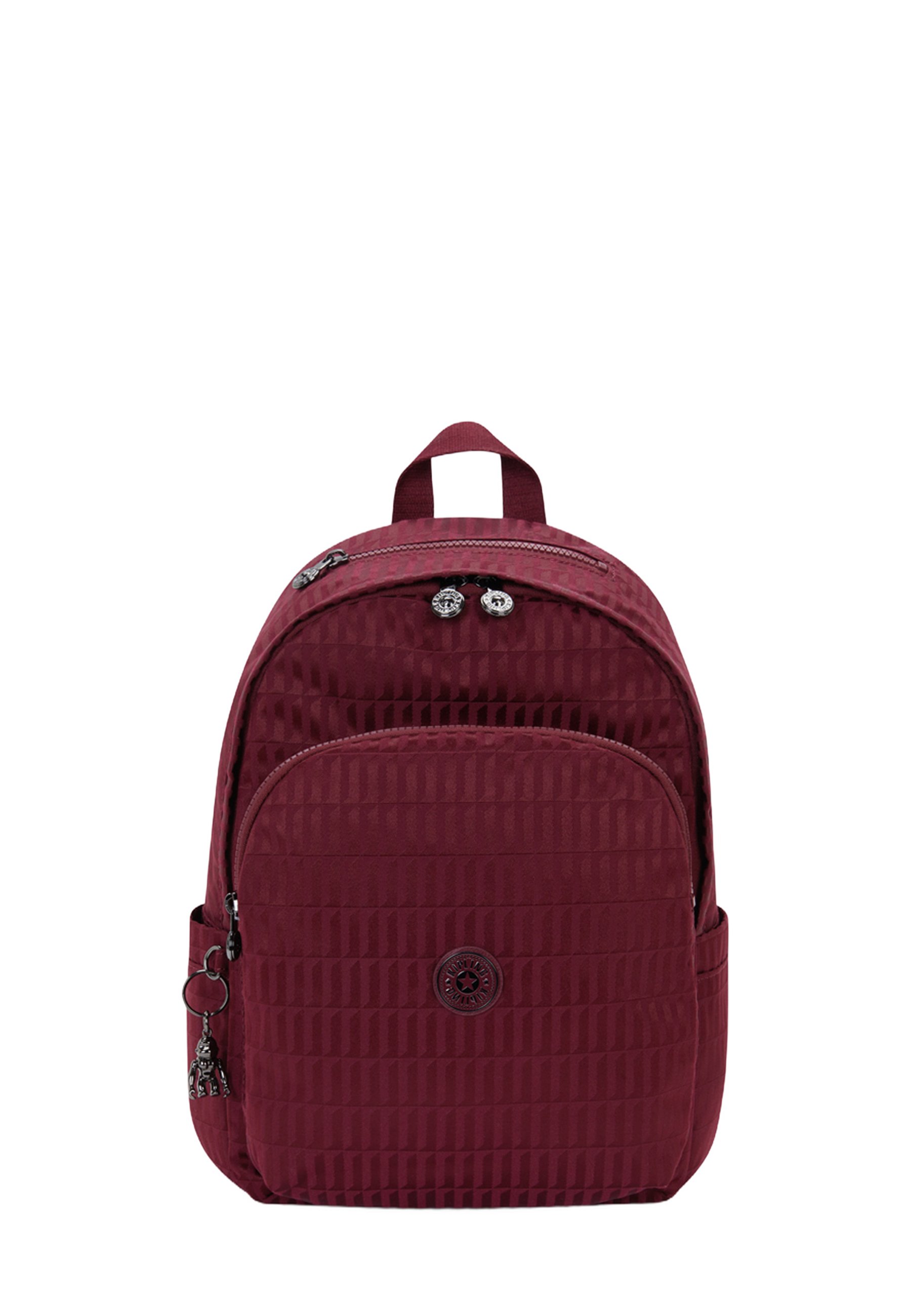 Kipling DELIA Ej - Rucksack - maroon tile jacquard/dark red  display picture 3