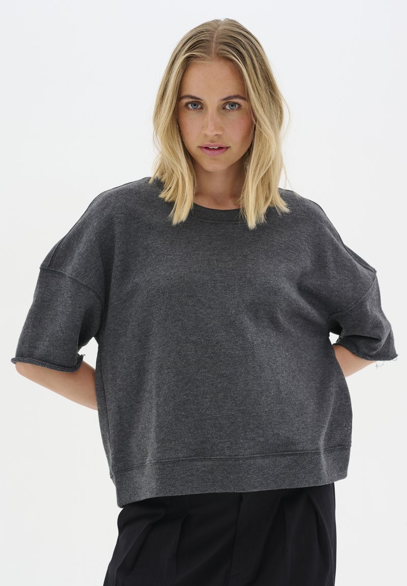 My Essential Wardrobe TEXAS - T-shirt basic - dark grey