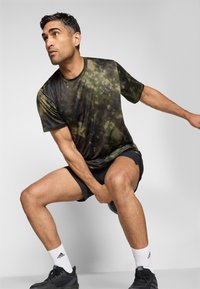adidas Performance SEA TEE - Camiseta deportiva - olive strata