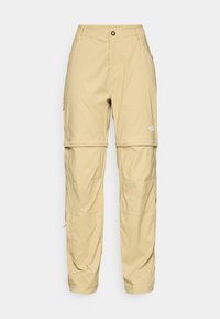 EXPLORATION STRAIGHT CONVERTIBLE  - Outdoor trousers - khaki stone
