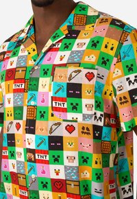 OppoSuits MINECRAFT - PIXEL PERFECT HAWAIIAN - Camisa - multi coloured