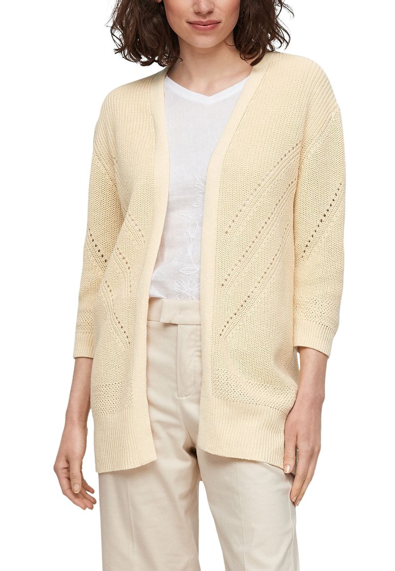 Damen Strickjacken | s.Oliver Strickjacke sunlight yellow/hellgelb - FH24415 Damen Strickjacken | s.Oliver Strickjacke sunlight yellow/hellgelb - FH24415