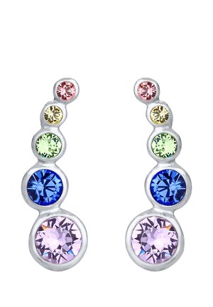 Elli GLASS CRYSTAL - Pendientes - silver_coloured