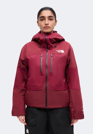 The North Face, POWSTAR JACKET - Яке за ски - burgundy crush