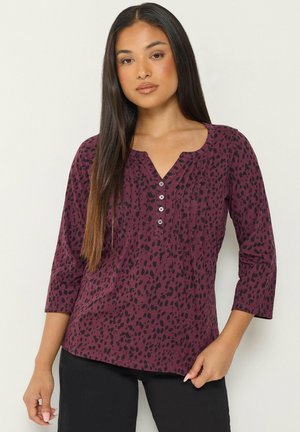 M&Co, PETITE TOPS - T-shirt à manches longues - mauve