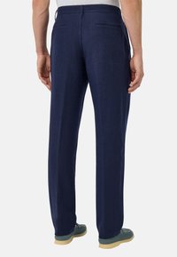 Boggi Milano Chino stiliaus kelnės - navy blue