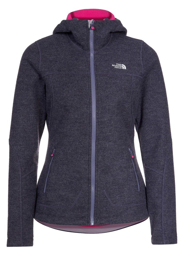 The North Face ZERMATT LITE - Felpa con zip - greystone/blue heather/grigio  - Zalando