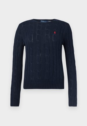 JULIANNA LONG SLEEVE PULLOVER - Trui - hunter navy