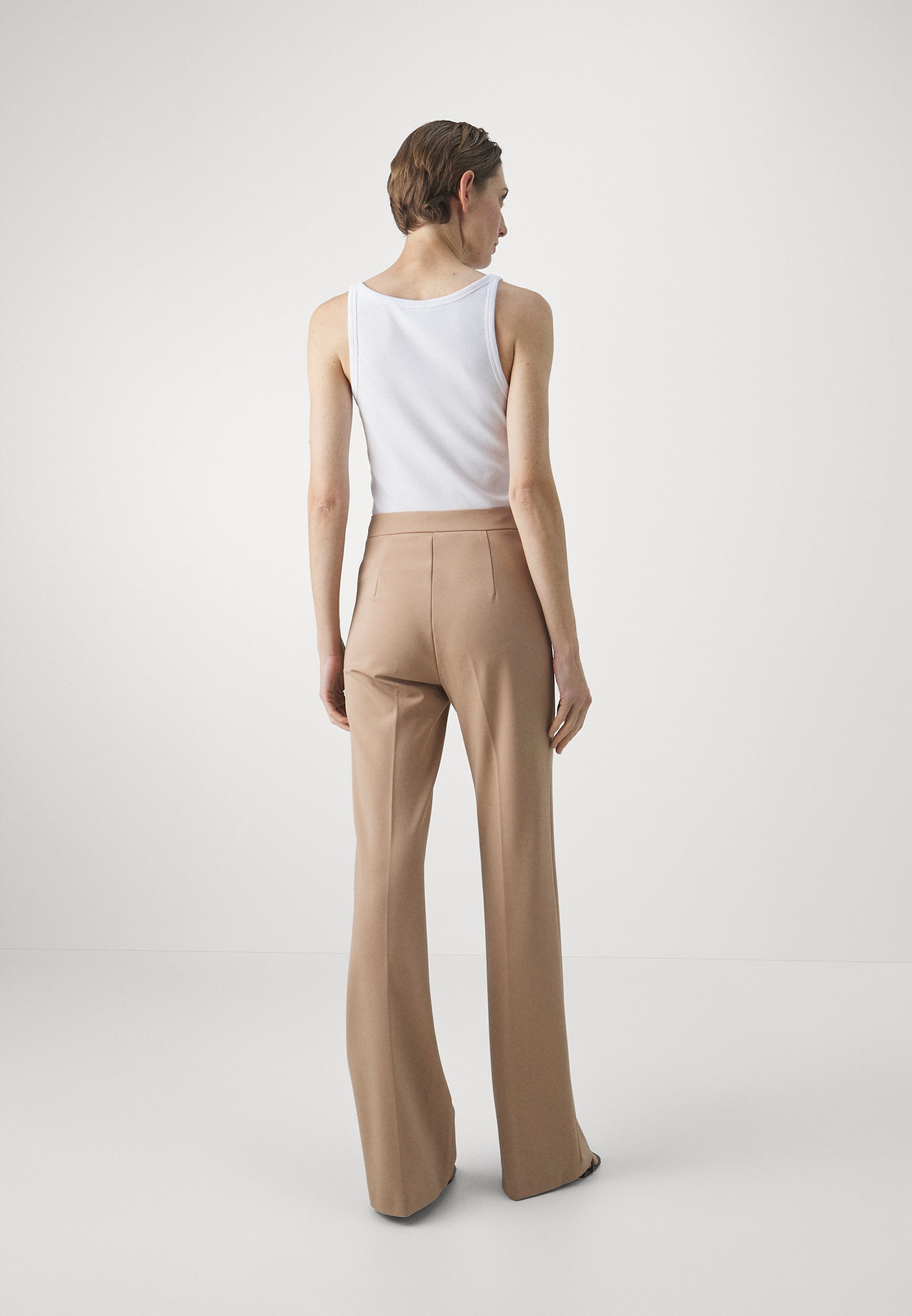 パンツ PINKO HULKA PANTS Pinko HULKA PANTALONE - Trousers - pink - Zalando.co.uk