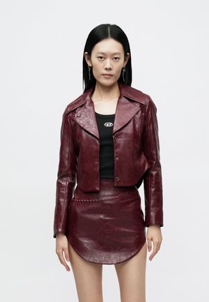 HARA - Minijupe - bordeaux