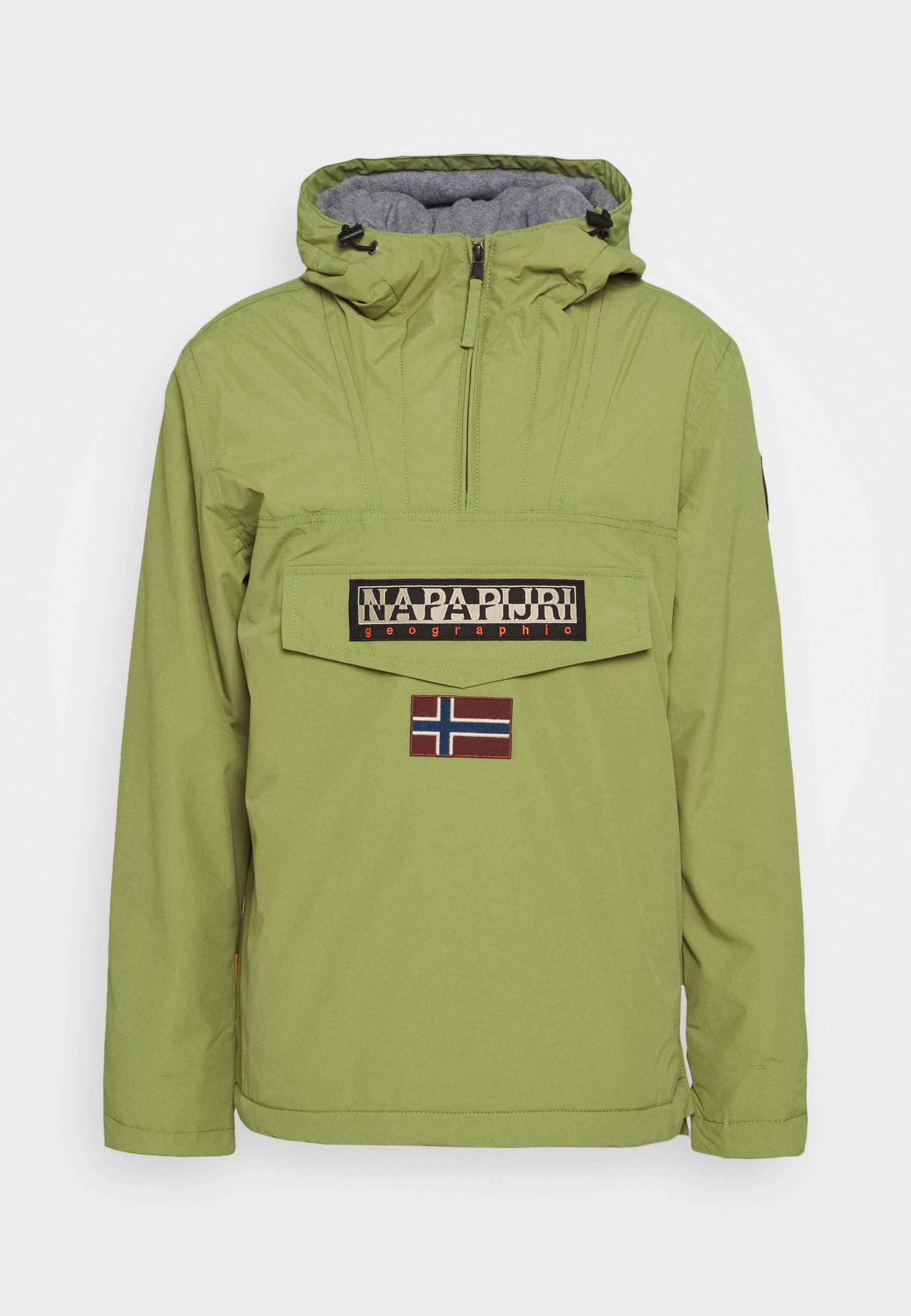 green napapijri jacket