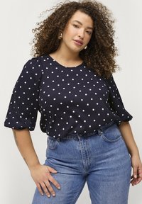 Ellos Plus collection Blůza - dunkelblau