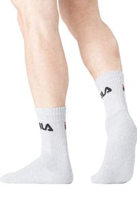 Fila UNISEX CREW  IM 6ER PACK - Chaussettes - white / blue