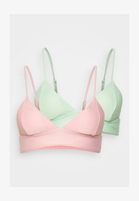 Επιλέχθηκε, mist green + candy pink