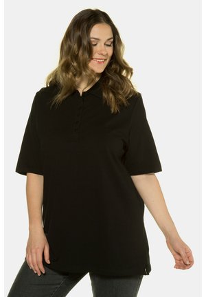 Ulla Popken MANCHES COURTES - Polo shirt - black