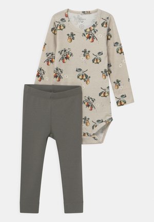 NBMDARIUS SET - Leggings - peyote melange