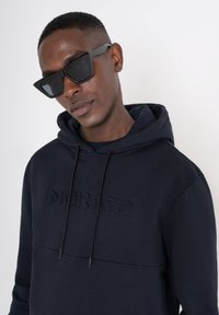 Antony Morato RELAXED FIT - Felpa con cappuccio - ink blue
