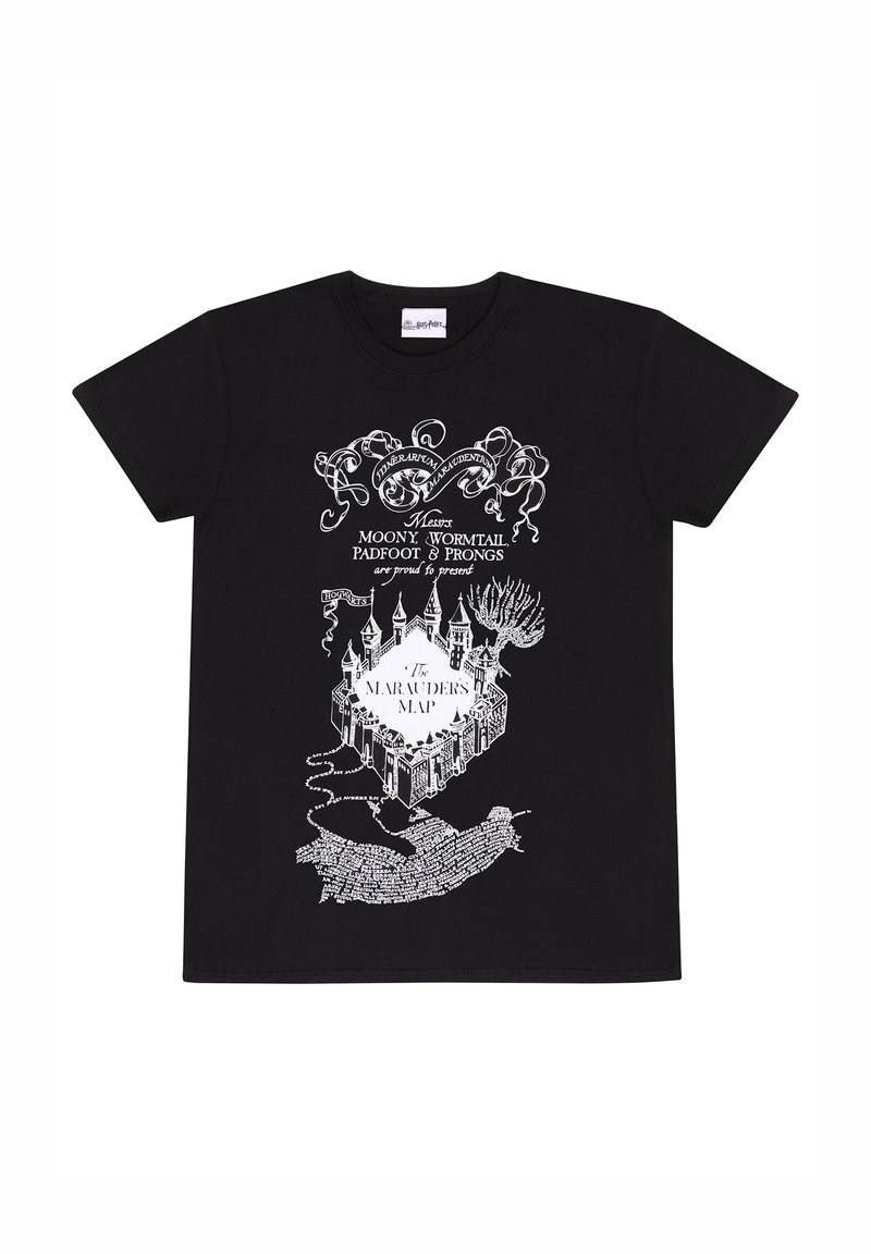Harry Potter HARRY POTTER MARAUDERS MAP - T-shirts print - black