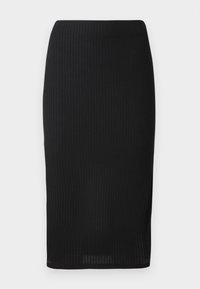 ONLEMMA SLIT  - Pieštukinis sijonas - black