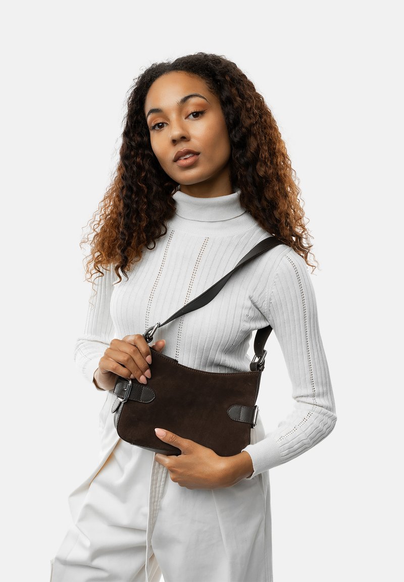 RE:DESIGNED HARTLYN SMALL - Skuldertasker - dark brown