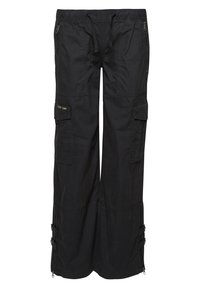 Pantalones cargo - washed black