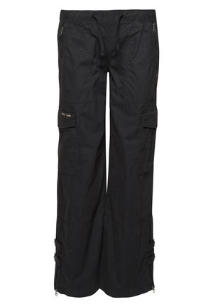 Pantaloni cargo - washed black