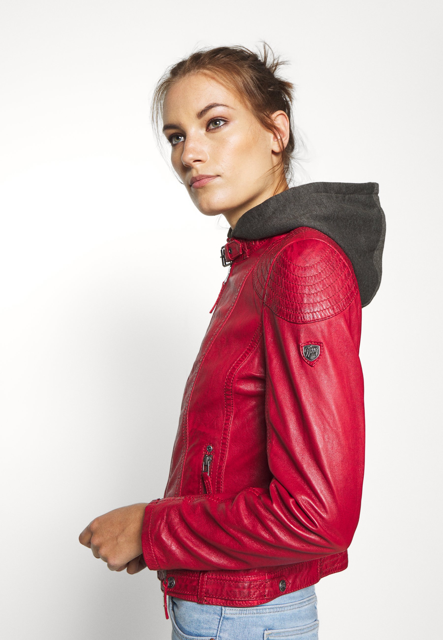 Gipsy CACEY Leren jas red Zalando.nl Gipsy ANGY Leren jas ox red Zalando.nl