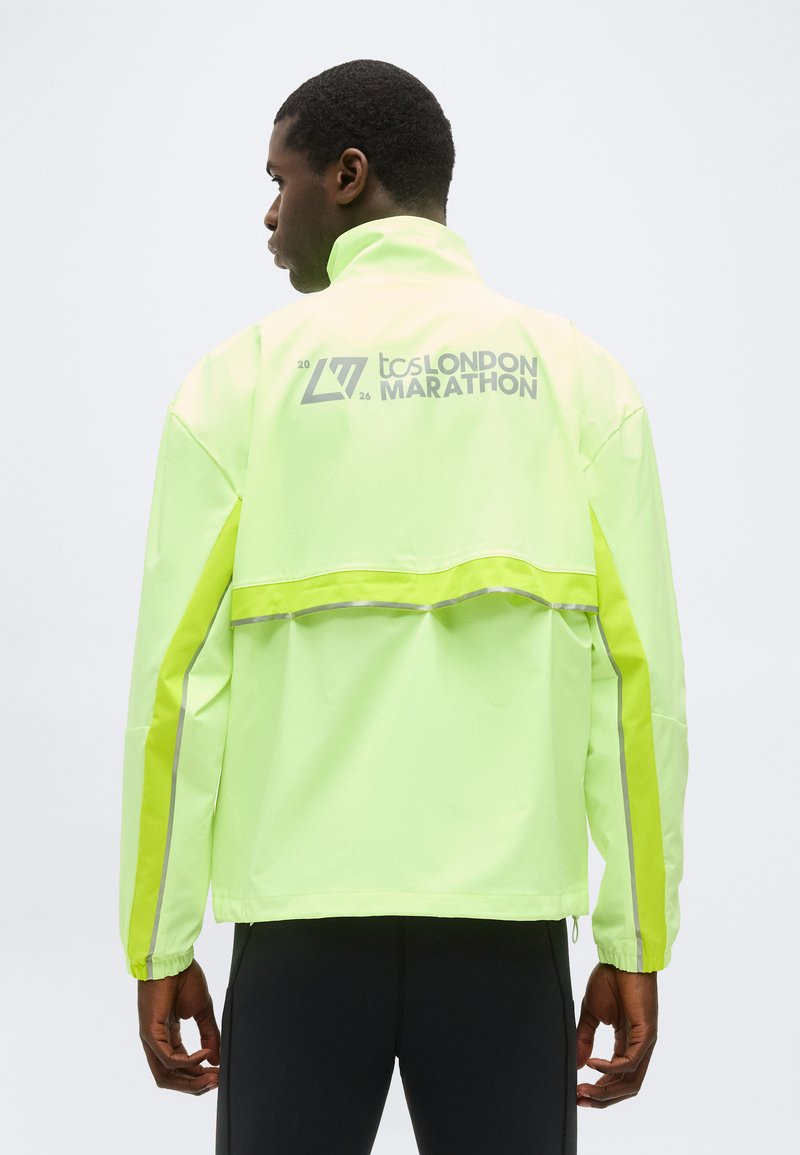 New Balance LONDON EDITION MARATHON JACKET - Větrovka - afterglow
