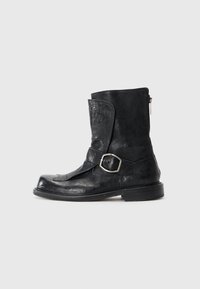COMBACT - Cowboy/biker ankle boot - black