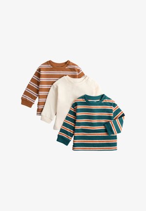 Marks & Spencer, 3PK STRIPE TOP..UNISEX - Langærmet T-shirt - multi