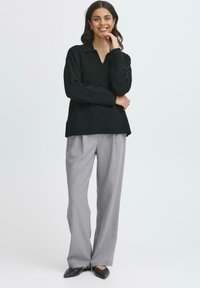 Fransa Langarmshirt - black