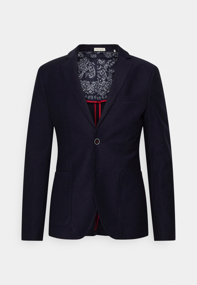 TOM TAILOR Blazer Giacca Basic Da Donna In Ottoman Con Tasche