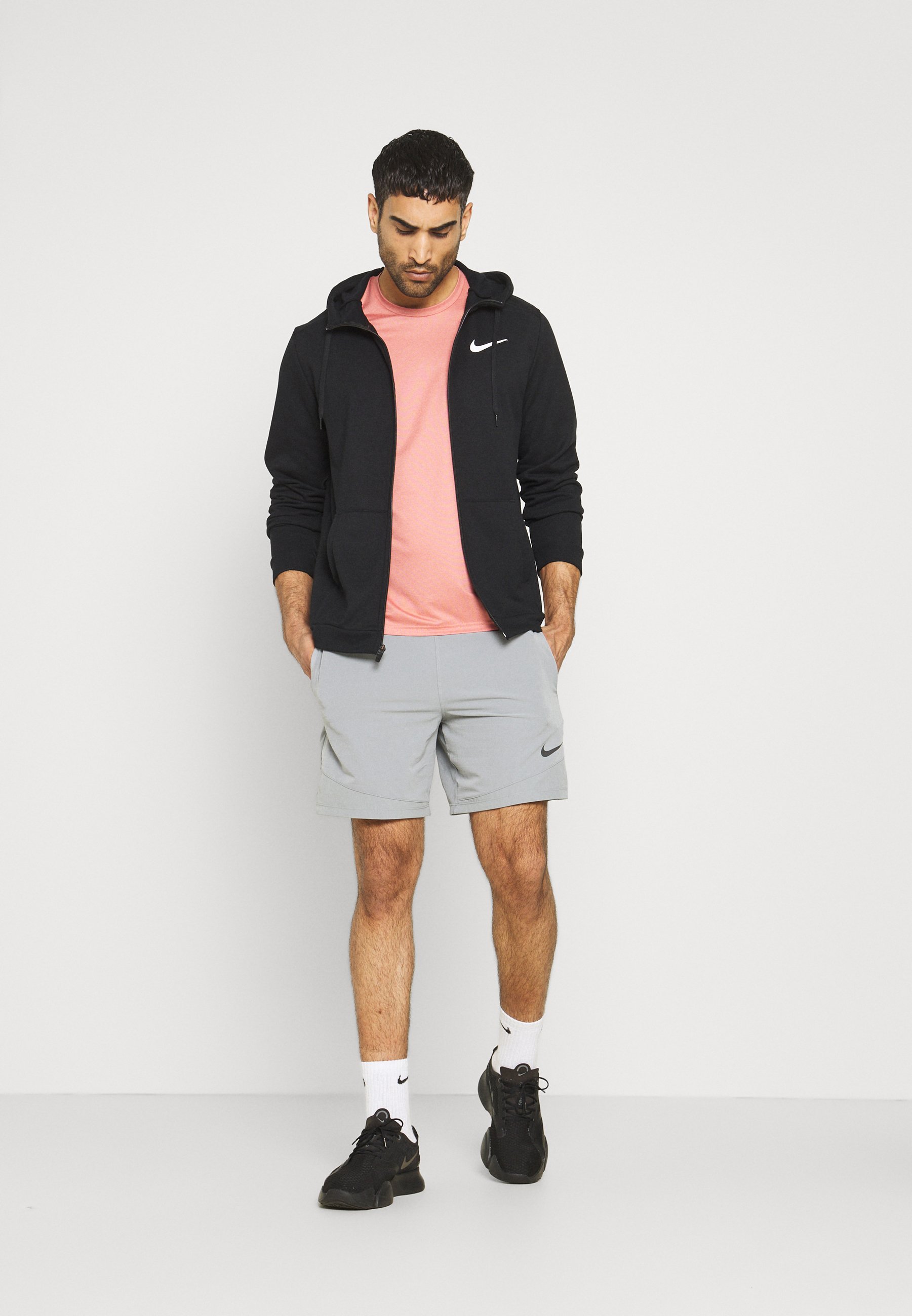 rust pink nike windbreaker