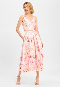 Swing A-line skirt - rosa pink