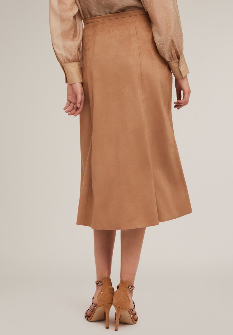 OPUS Midirok met elastische band, model 'ROBINA' in zwart online kopen