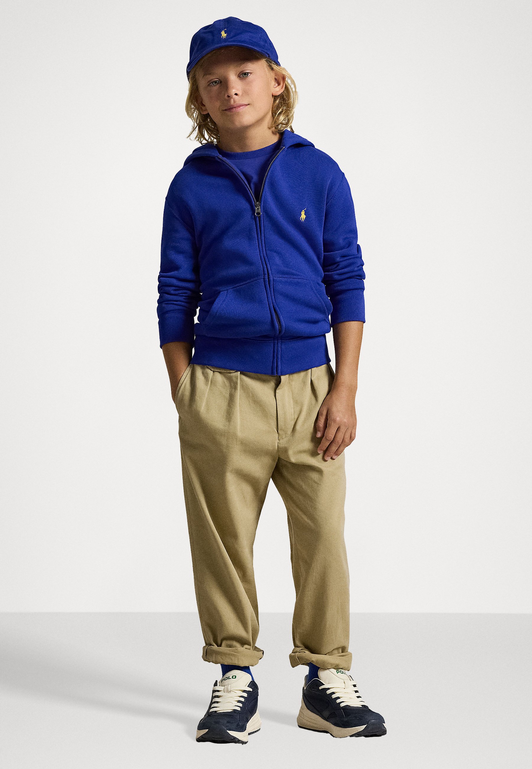 Polo Ralph Lauren FLEECE FULL ZIP HOODIE 7-14Y UNISEX - Zip-up
