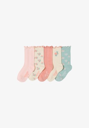Vertbaudet, PACK OF 5 - Socken - aprikose