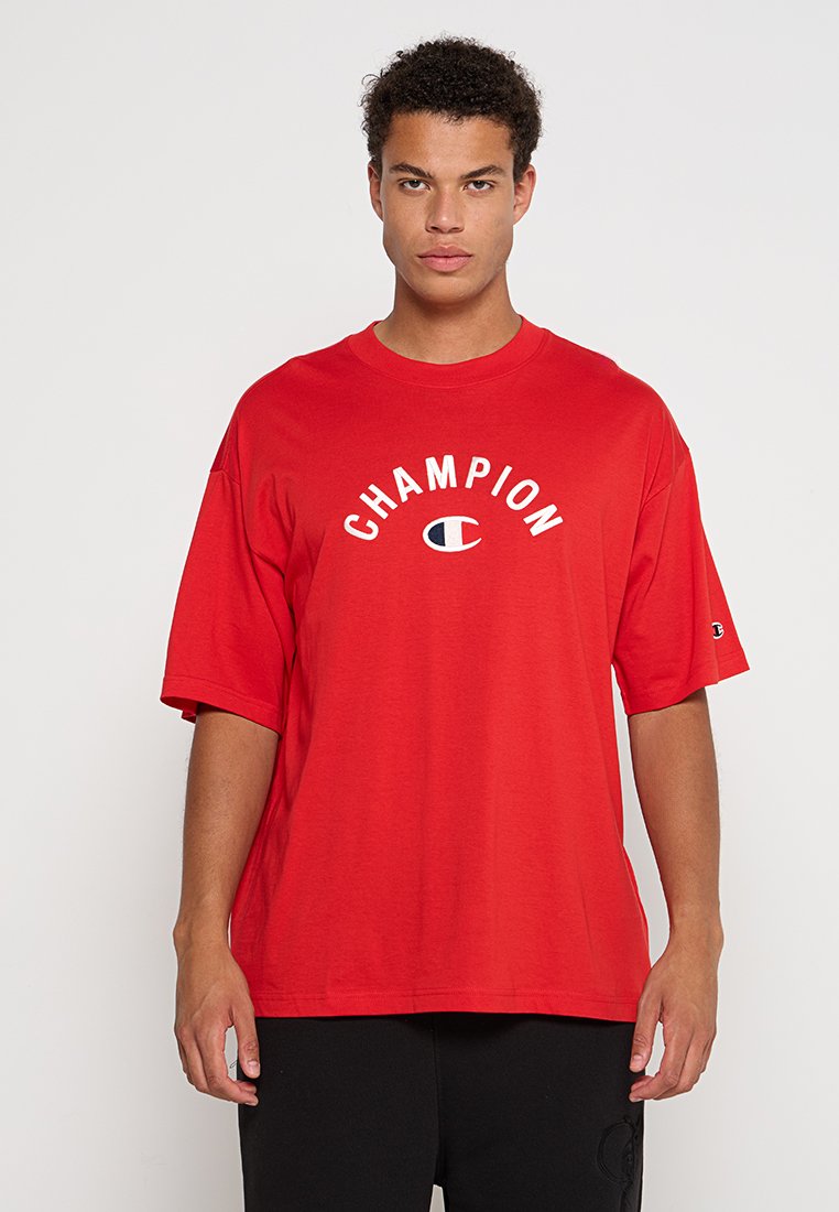 Champion T-shirt print rood