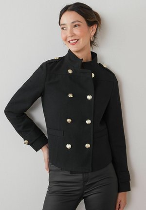 MILITARY BUTTON STANDARD - Summer jacket - black