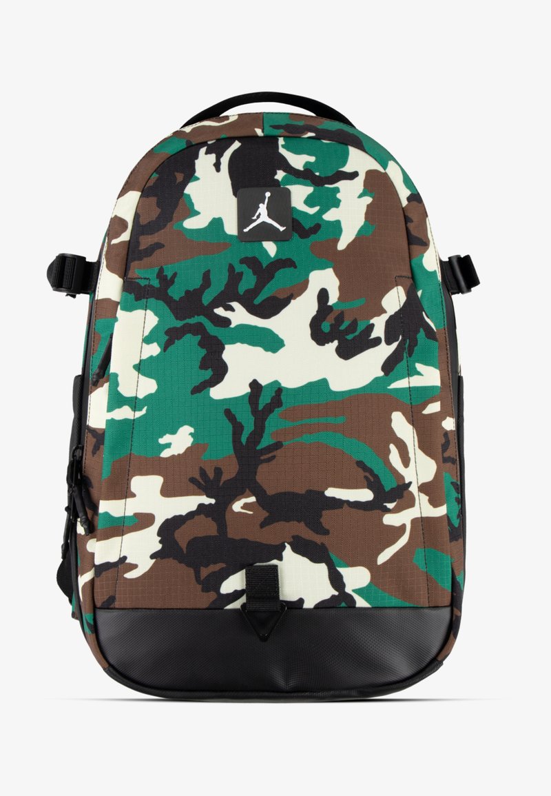 Jordan CORDURA FRANCHISE BACKPACK UNISEX - Mochila - dark green/black