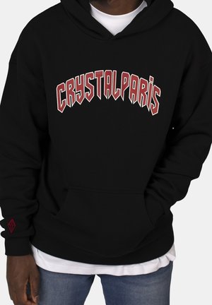 Jersey con capucha - black