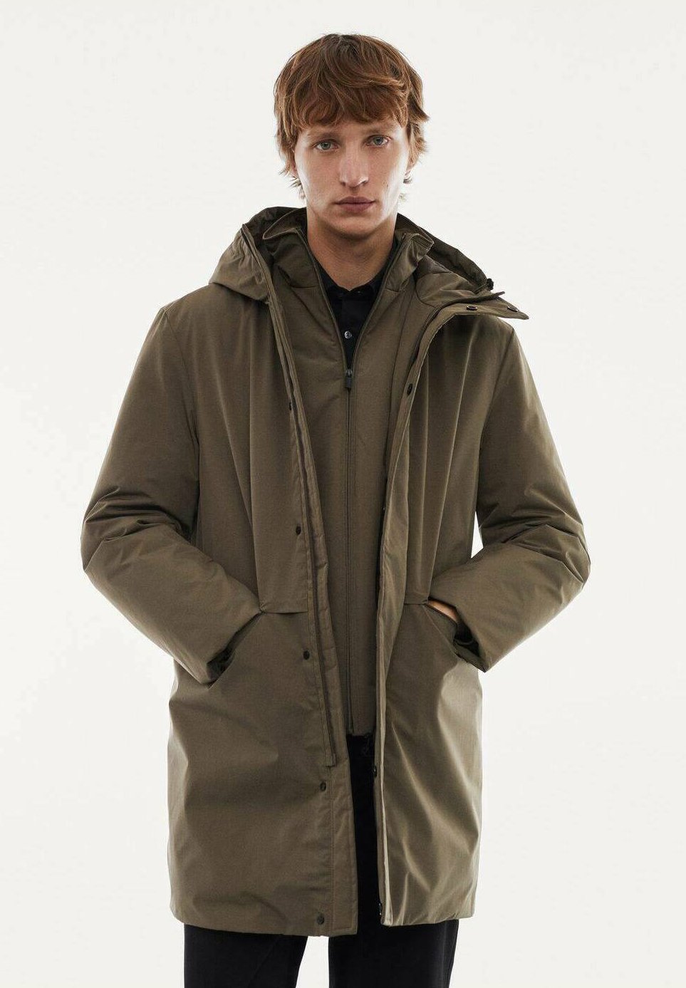 Mango SPACE - Parka - khaki - Zalando.de